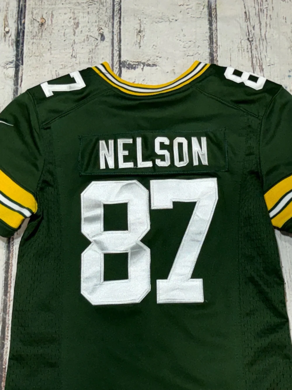 Jordy Nelson Green Bay Packers NFL Football Nike Stitched Boys Kids Jersey